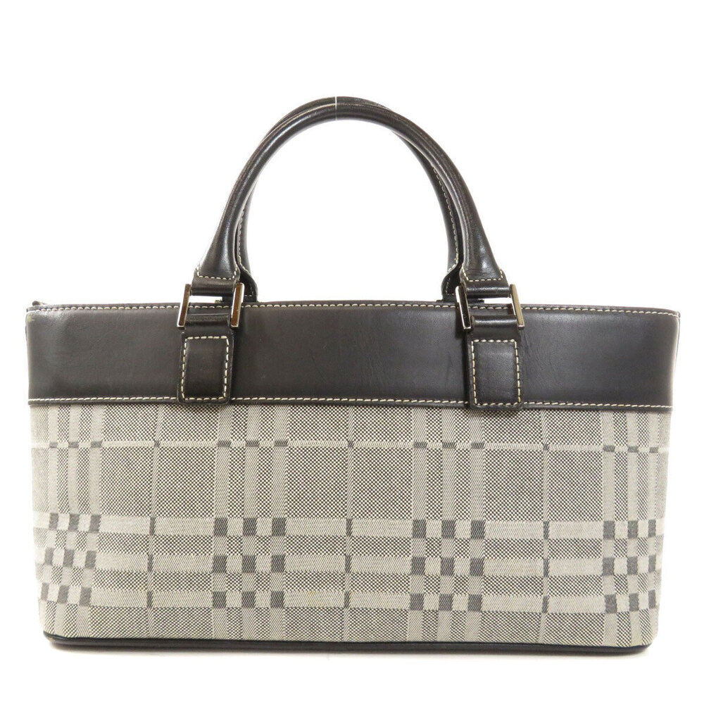 Burberry Check Canvas Handbag - Picture 2 of 11